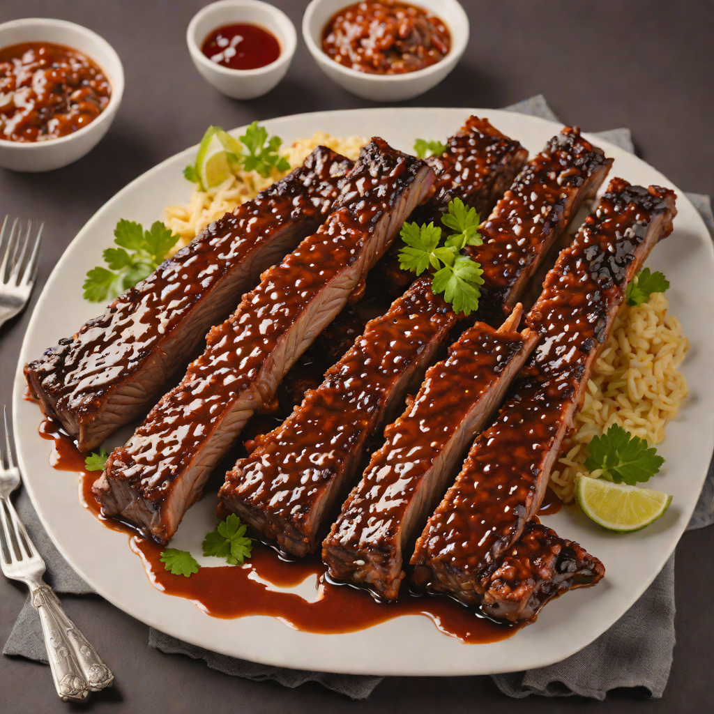 Charcoal-Grilled Sweet and Smoky BBQ Ribs