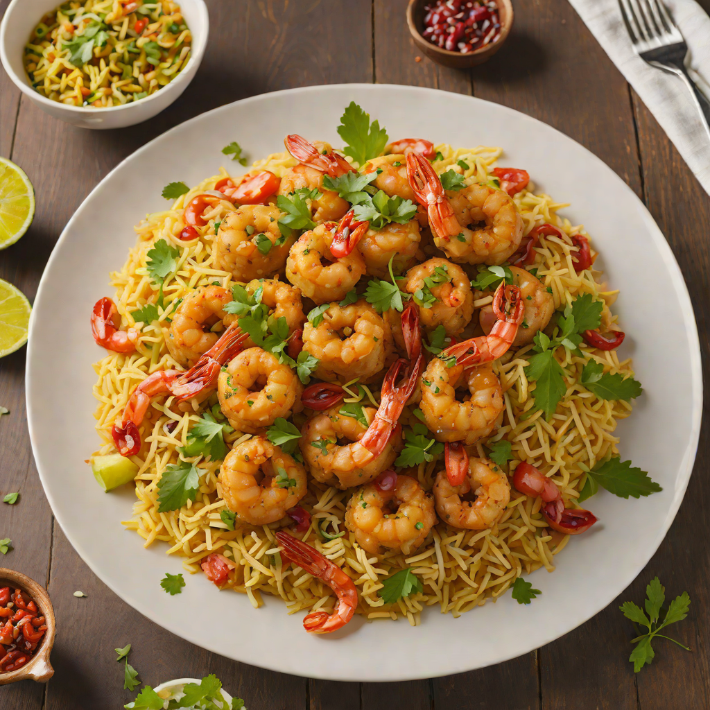 Caribbean-Style Mofongo with Garlic Shrimp