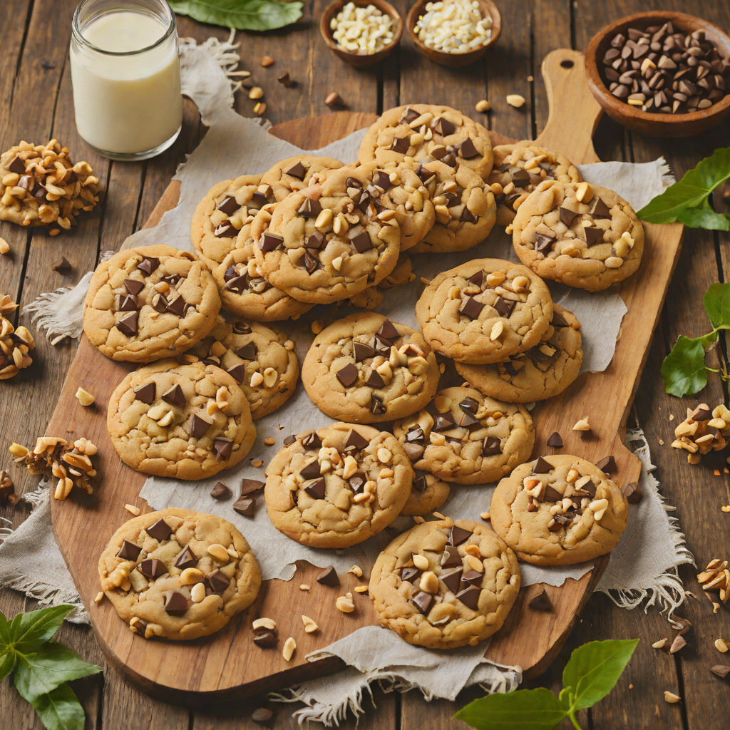 Hawaiian-Inspired Macadamia Nut Chocolate Chip Cookies