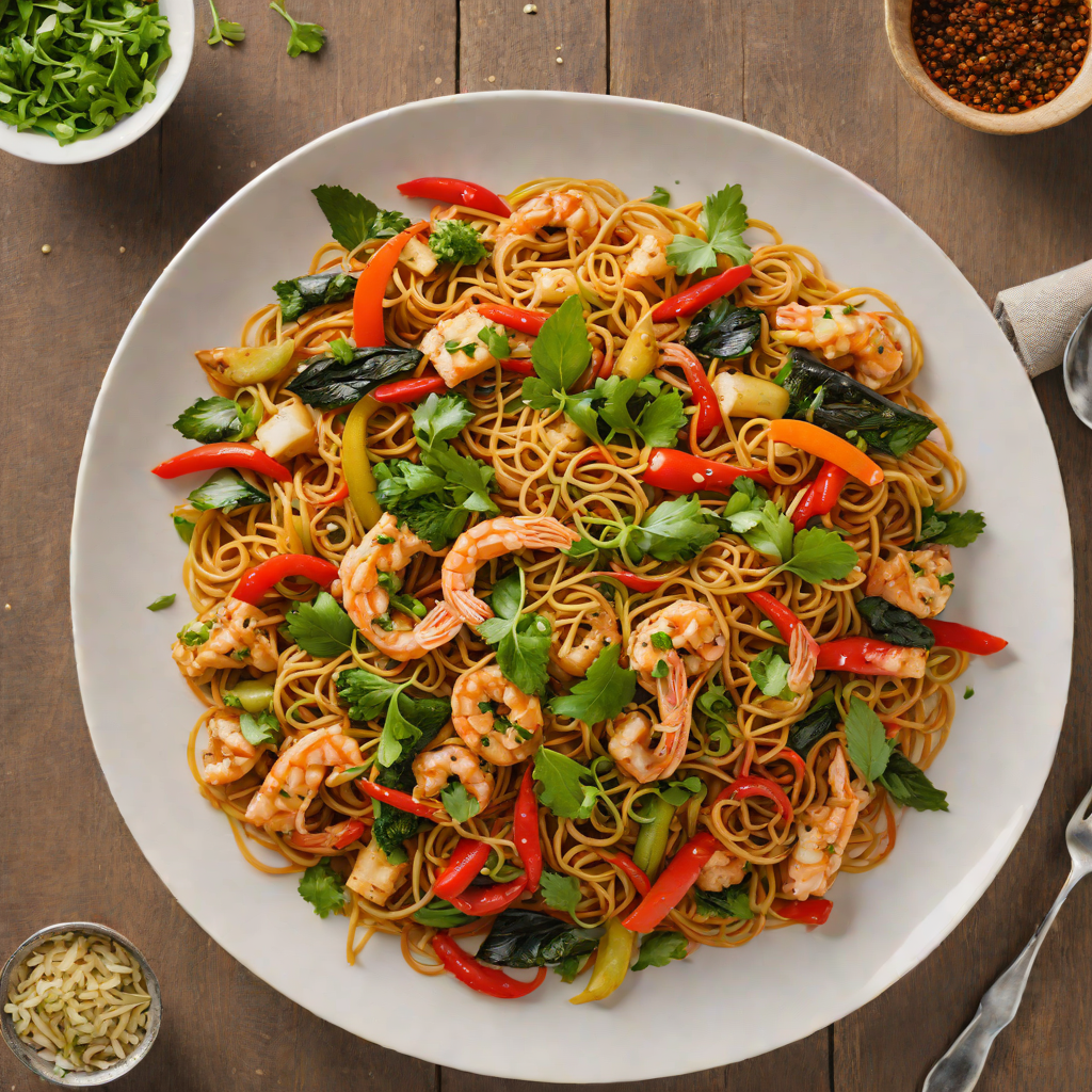 Spicy Njama Njama Stir-Fry with Smoked Fish
