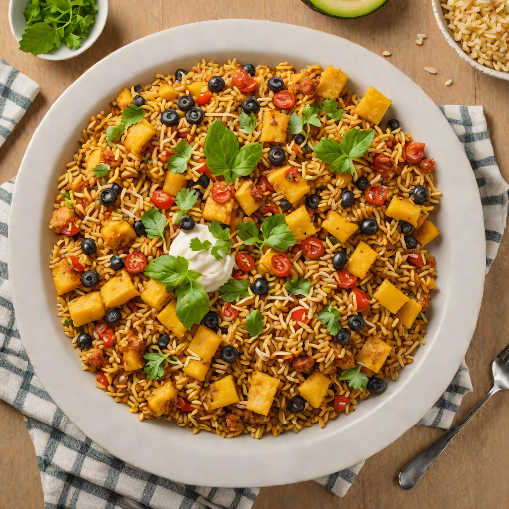 Baked Plantain and Egusi Seed Casserole