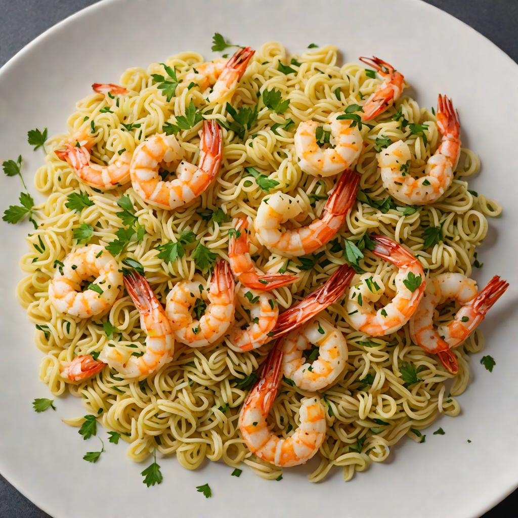 Quick Sautéed Shrimp with Lemon and Herb Orzo