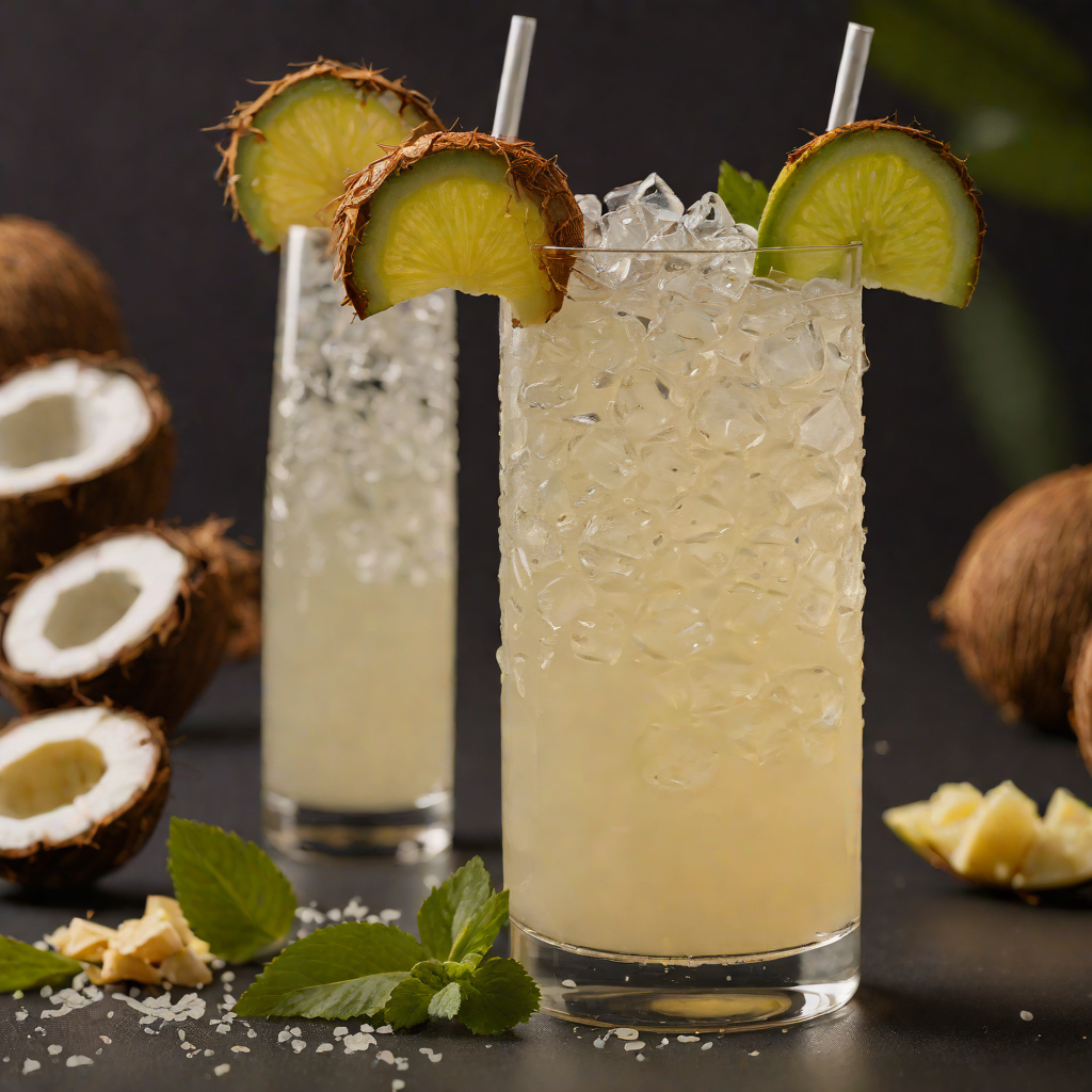 Tropical Coconut-Ginger Cooler