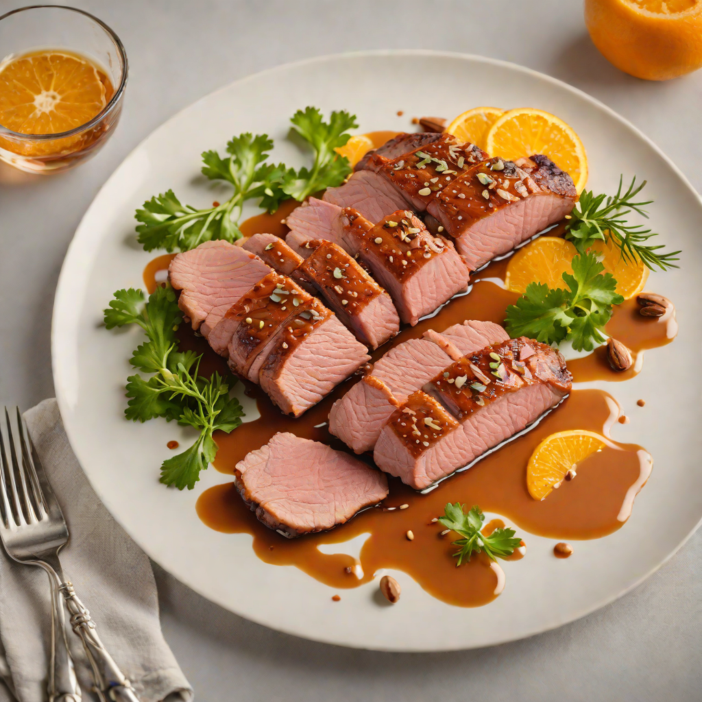Pan-Seared Duck Breast with Bitter Orange Glaze