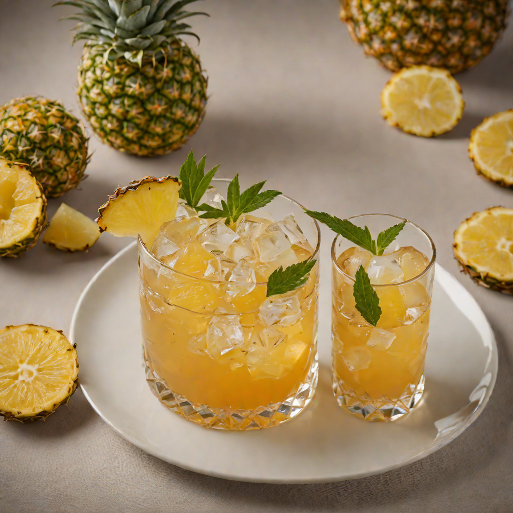 Caribbean Pineapple Vanilla Old Fashioned