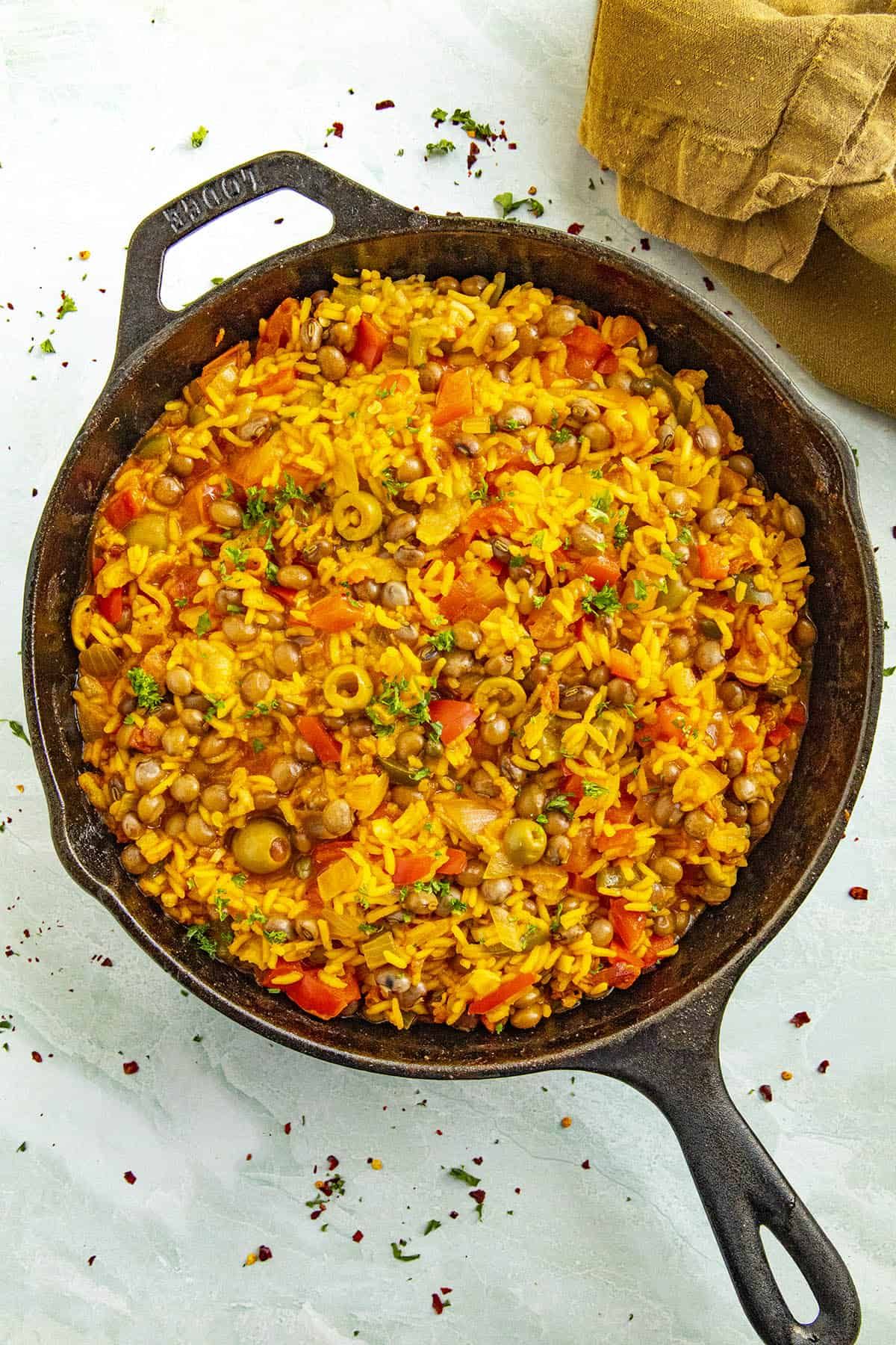 Puerto Rican-Style Arroz con Gandules