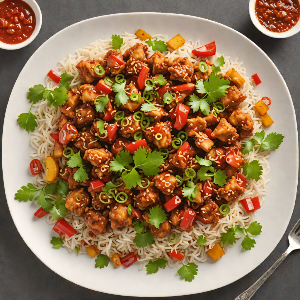 Spicy Indonesian Sambal Stir-Fried Chicken