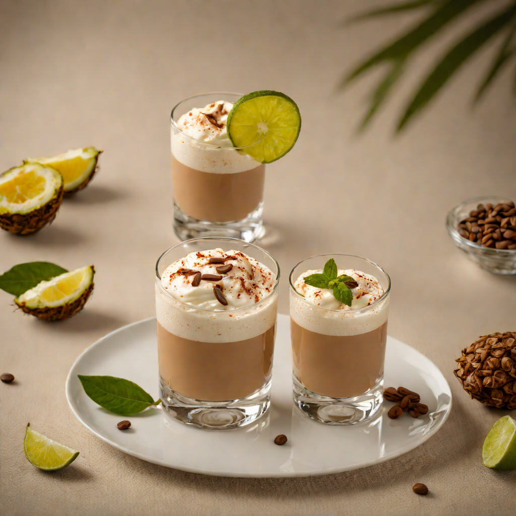 Tropical Coffee Rum Flip