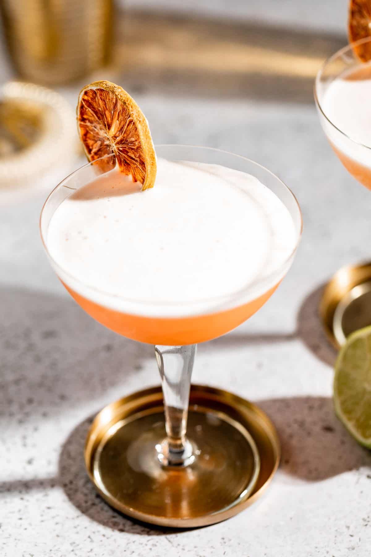 Citrus-Shaken Tequila Sour