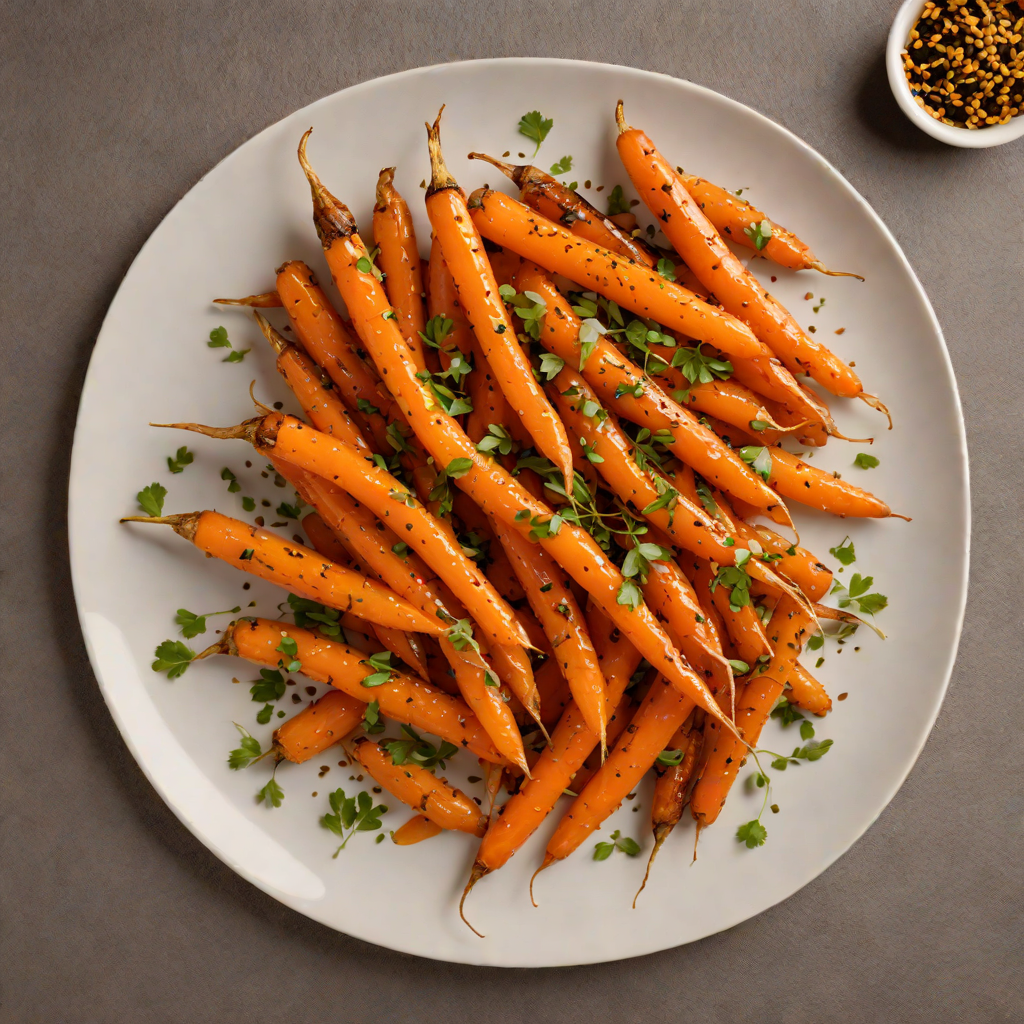 Honey-Spiced Ethiopian Coffee Glazed Carrots