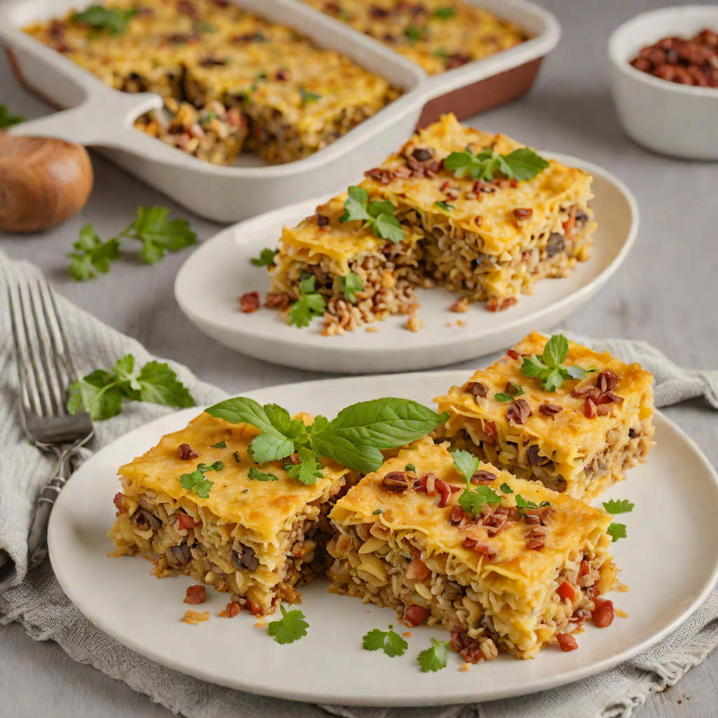 Puerto Rican Pastelón Layered Plantain Casserole