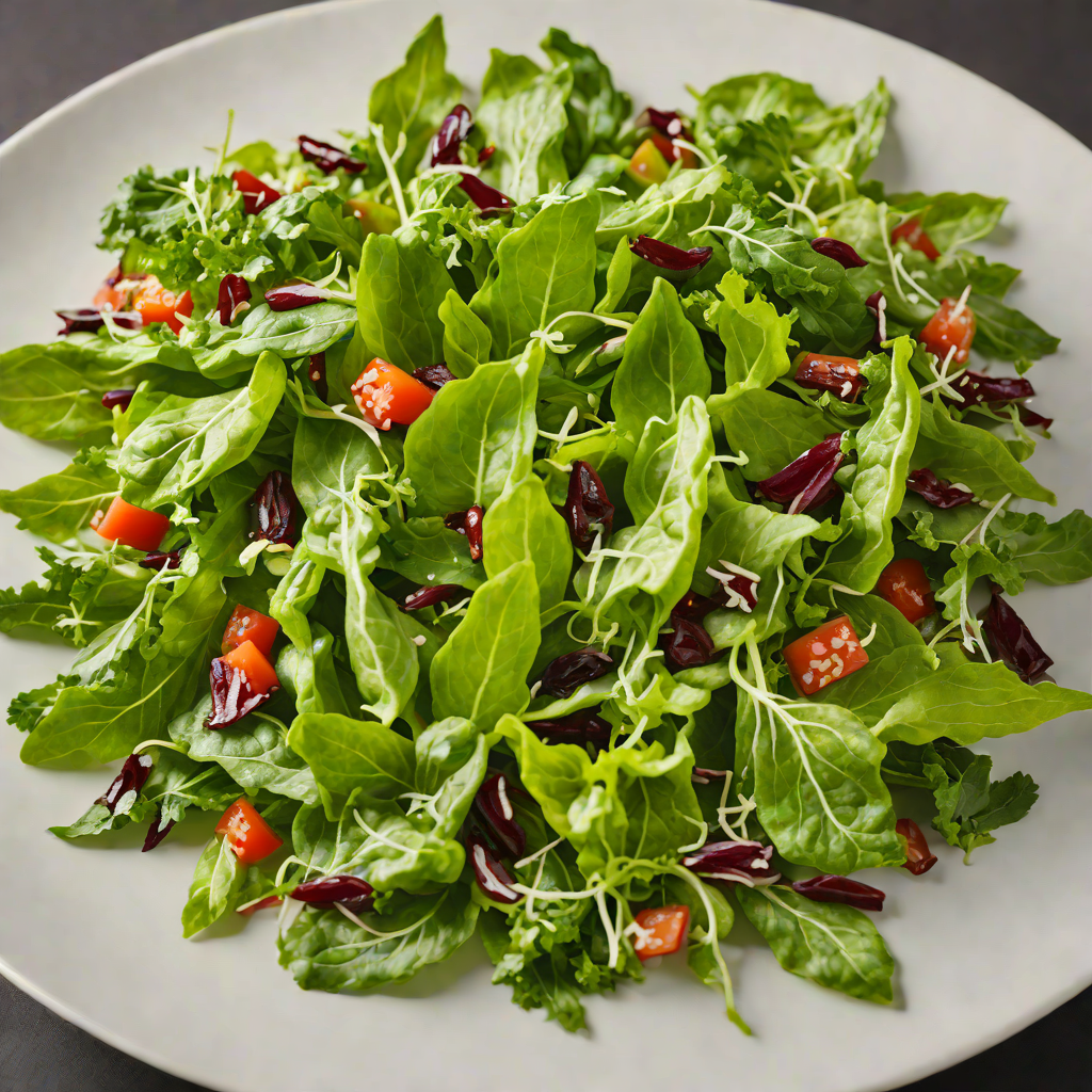 Fiber-Rich Garden Greens Cooler