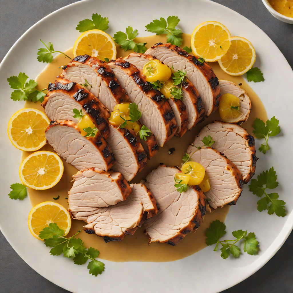 Caribbean-Style Roast Pork with Citrus Mojo Sauce