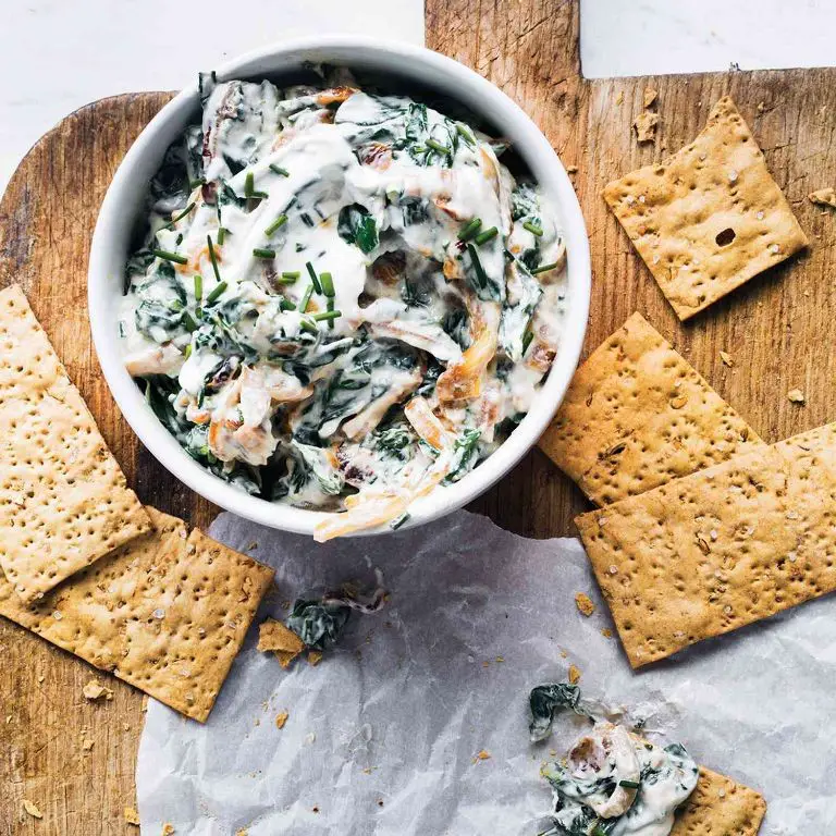 Spinach French Onion Cob Dip with Caramelized Onions