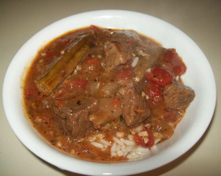 Slow-Simmered Iraqi Lamb and Okra Stew