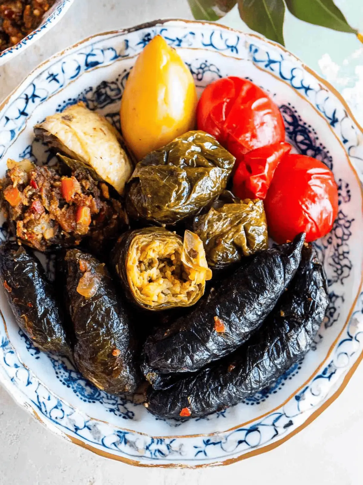 Iraqi Beef and Bulgur Dolma with Aromatic Spices