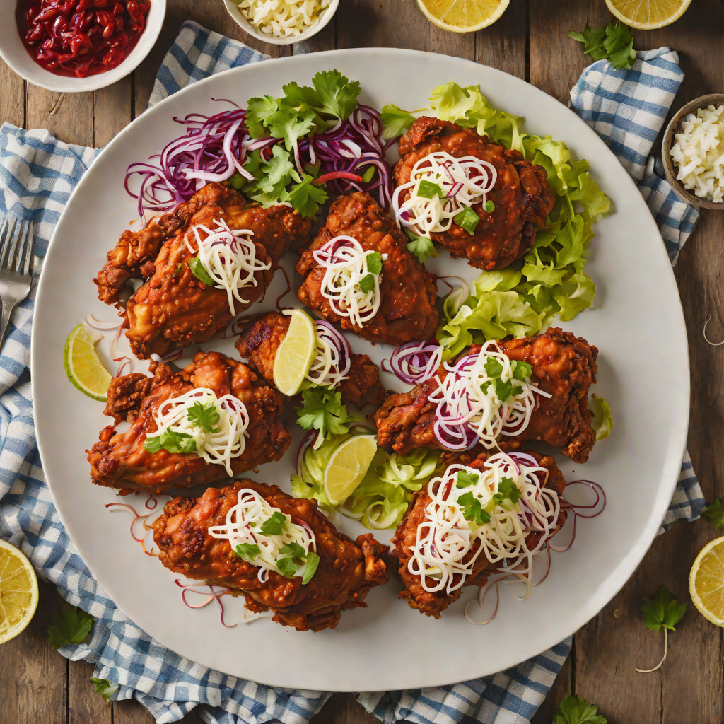 Sheet Pan Nashville Hot Chicken with Pickled Slaw