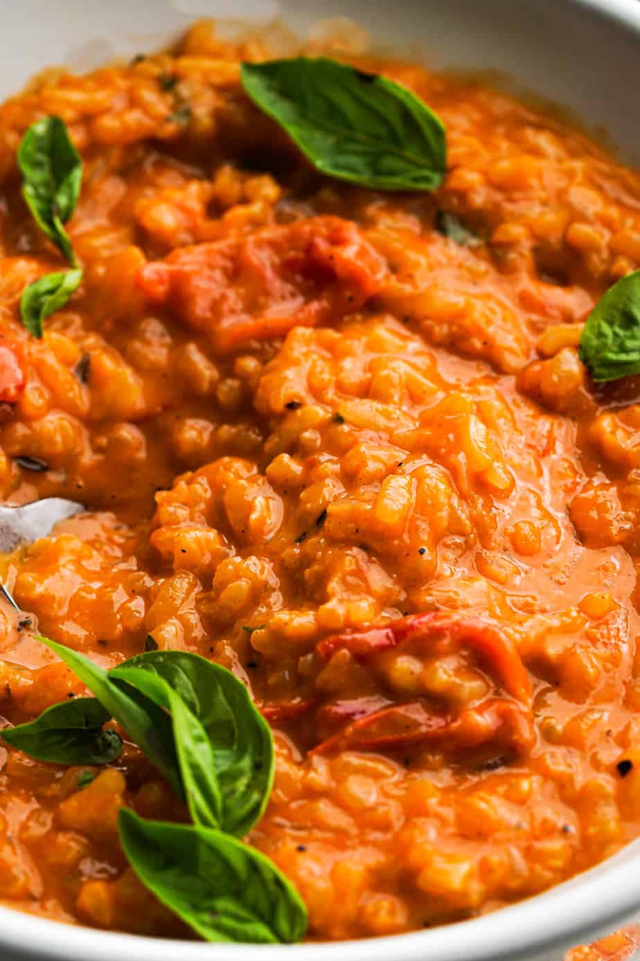 Herb-Infused Tomato Risotto
