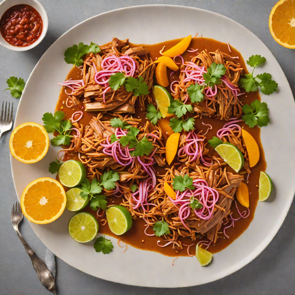 Slow-Braised Cochinita Pibil with Sour Orange Marinade