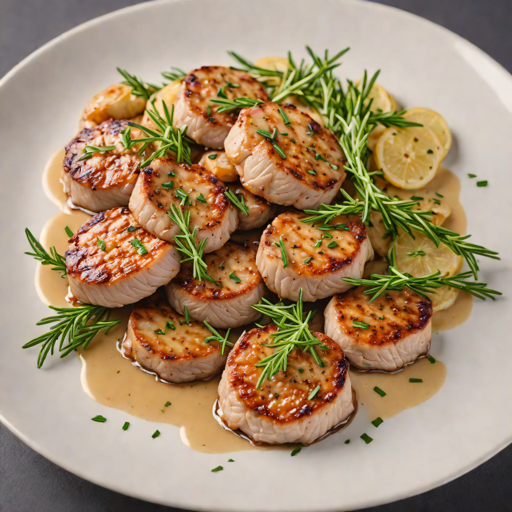 Pan-Roasted Pork Medallions with Rosemary and Garlic