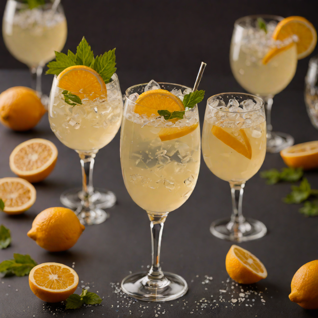 Sparkling Citrus-Maple Fizz