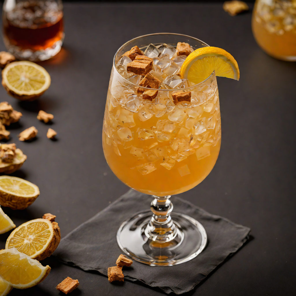 Ginger-Honey Bourbon Sour