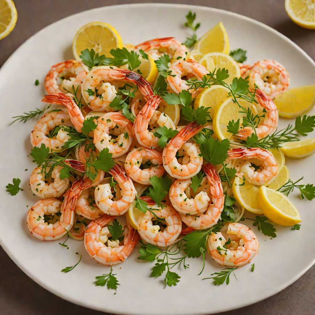 Sautéed Shrimp with Lemon and Fresh Herbs