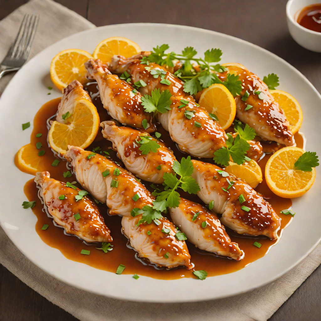 Sautéed Chicken with Sweet and Tangy Orange Glaze