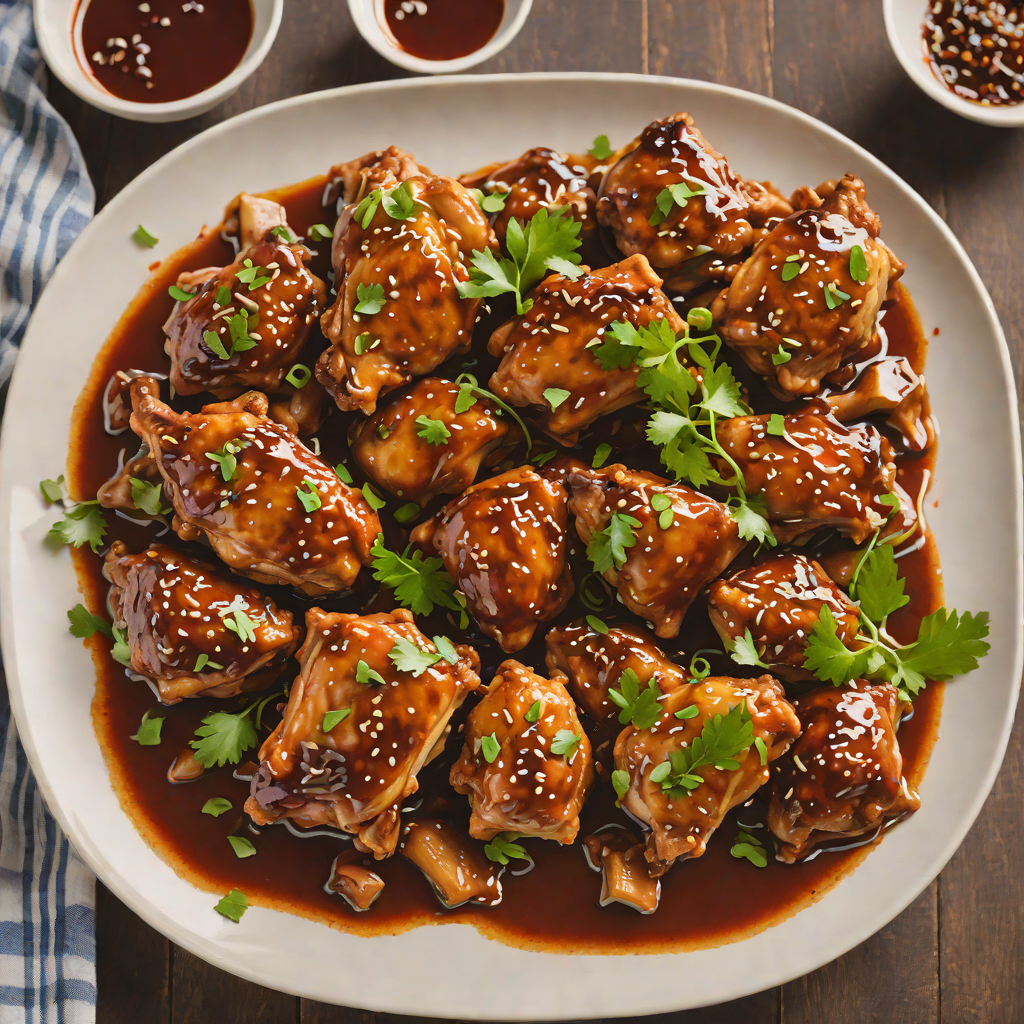 Spicy Korean-Style Braised Chicken Thighs with Gochujang
