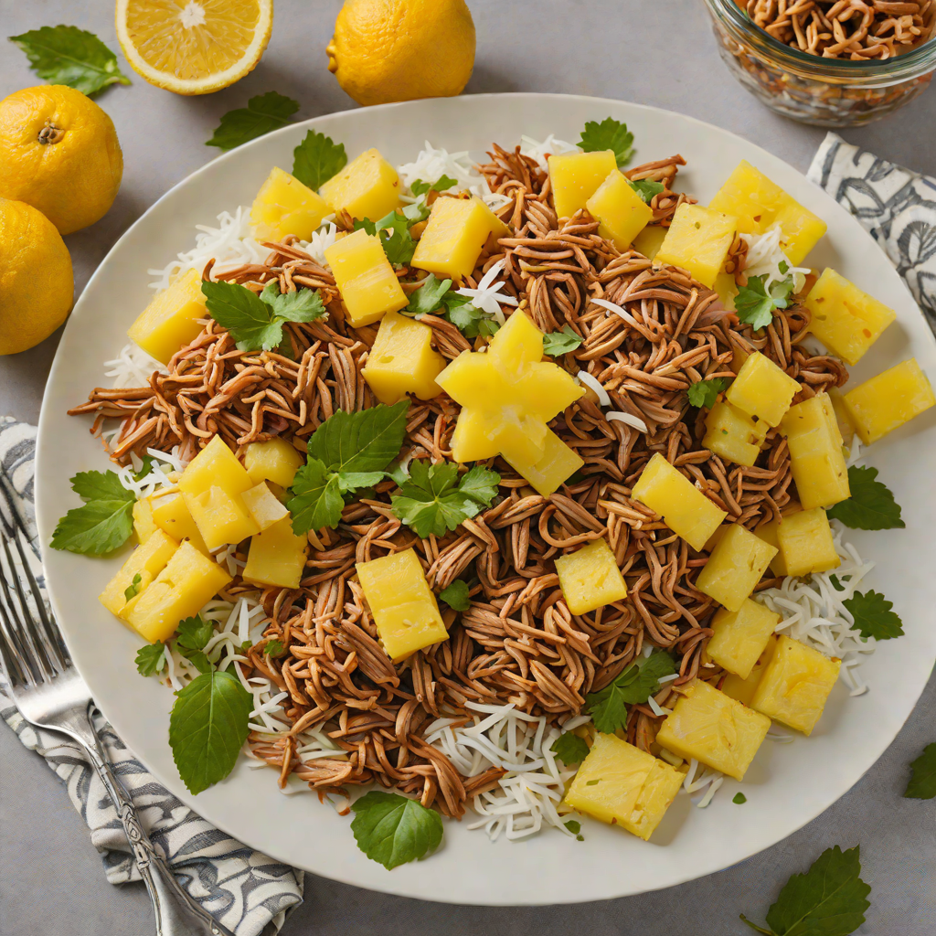 Tiki-inspired Slow Cooker Pulled Pork with Pineapple and Citrus