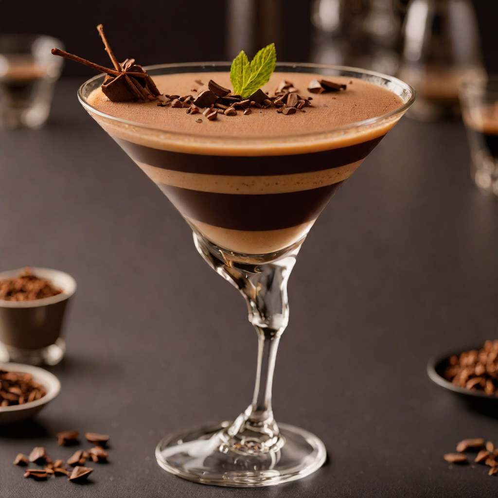 Layered Espresso-Chocolate Martini