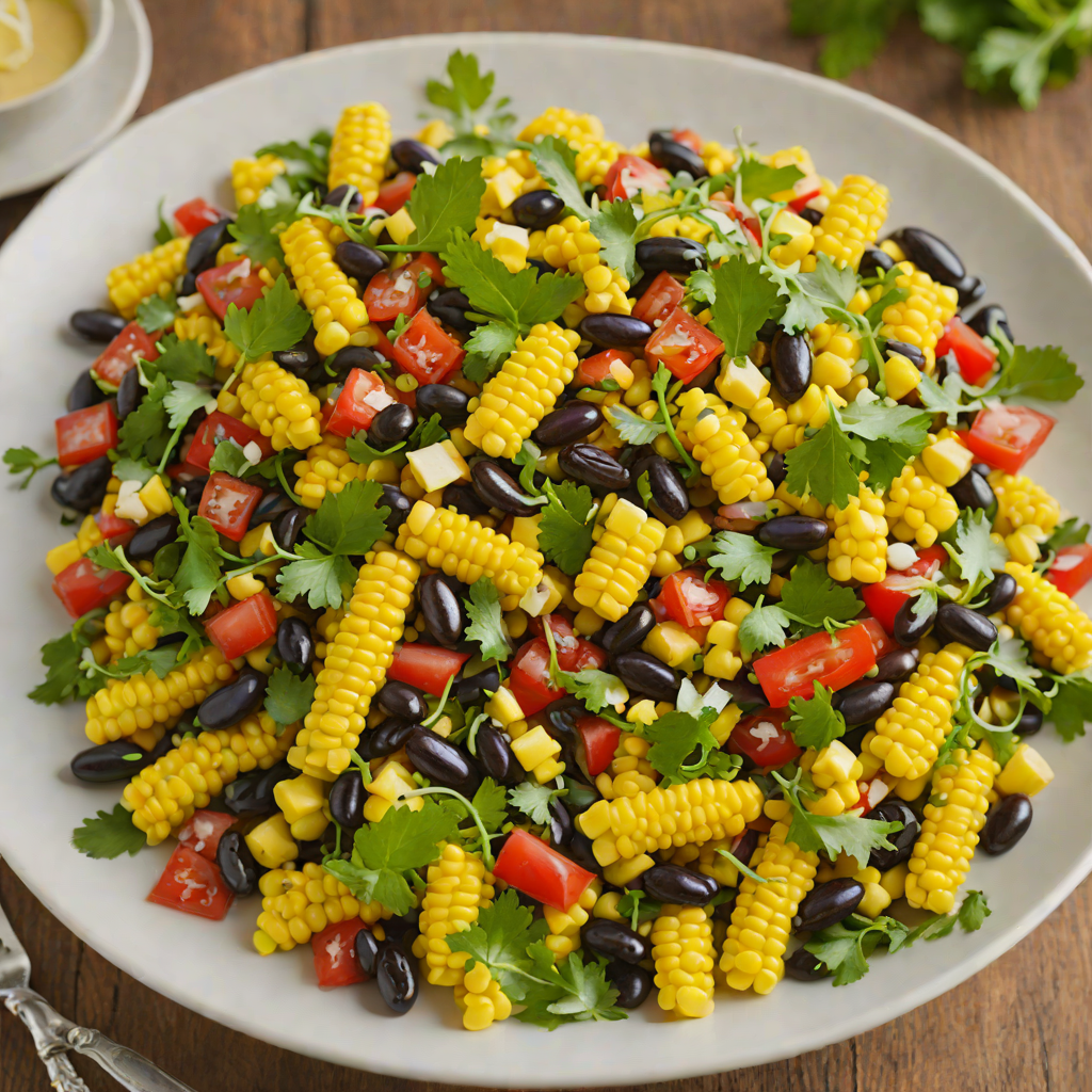 Interactive Game-Inspired Sweet Corn and Black Bean Salad