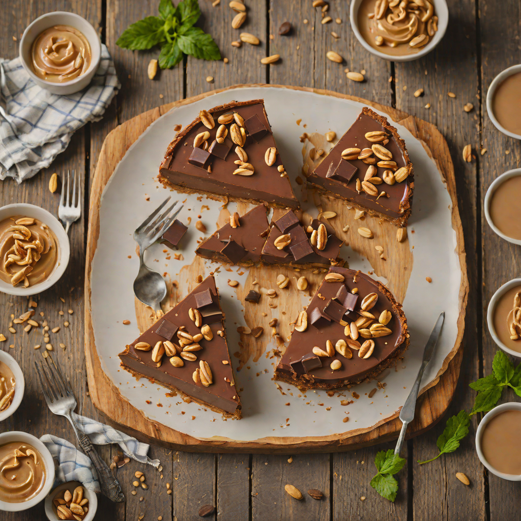 Quick No-Bake Chocolate Peanut Butter Cheesecake