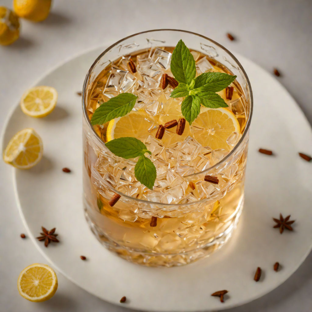Stirred Spiced Vermouth Highball