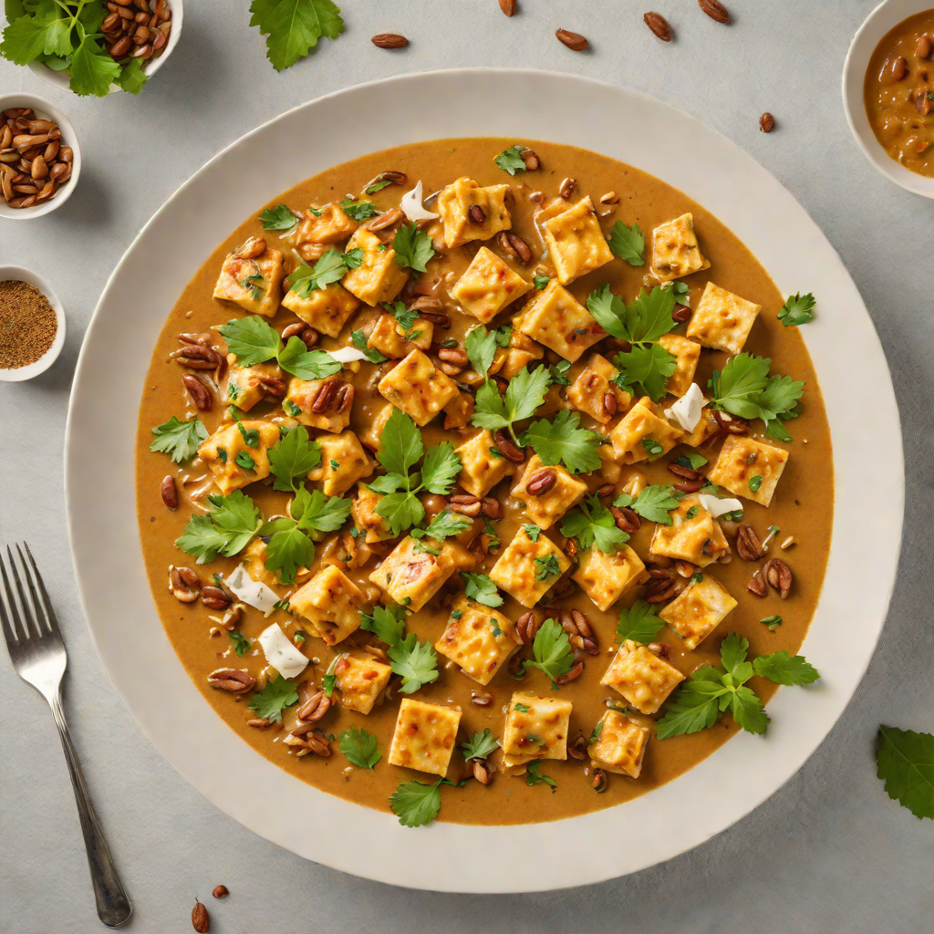 Walnut and Yogurt Chaman Paneer Curry