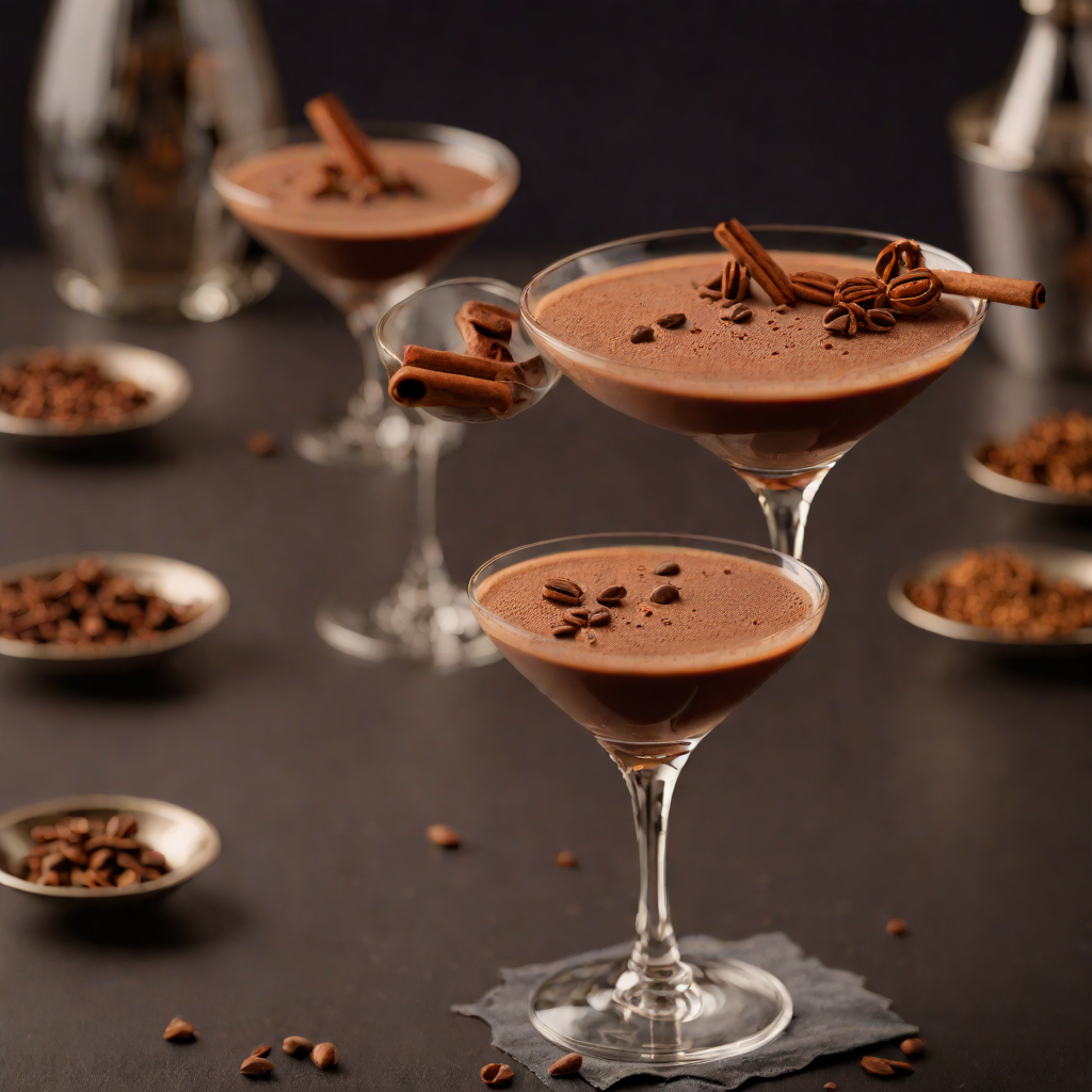 Cocoa-Spiced Espresso Martini