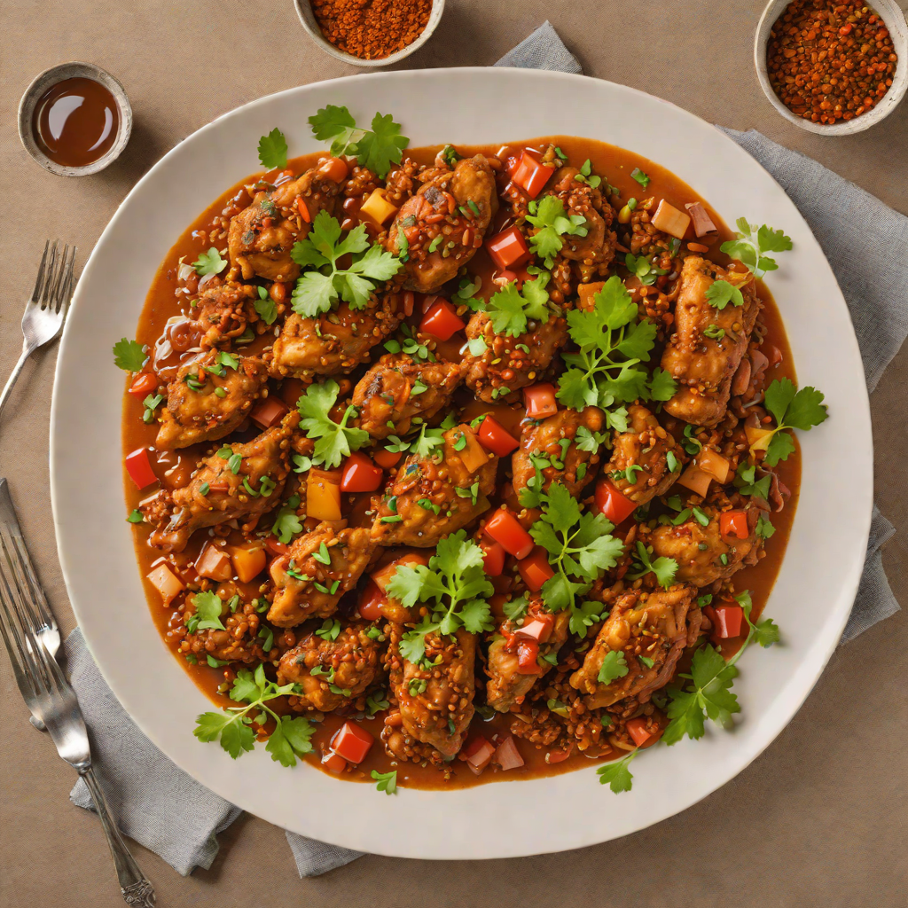 Ethiopian-Inspired Spiced Chicken Tibs with Berbere