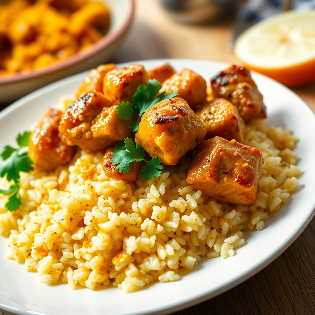 One-Pan Chicken & Rice Pilaf