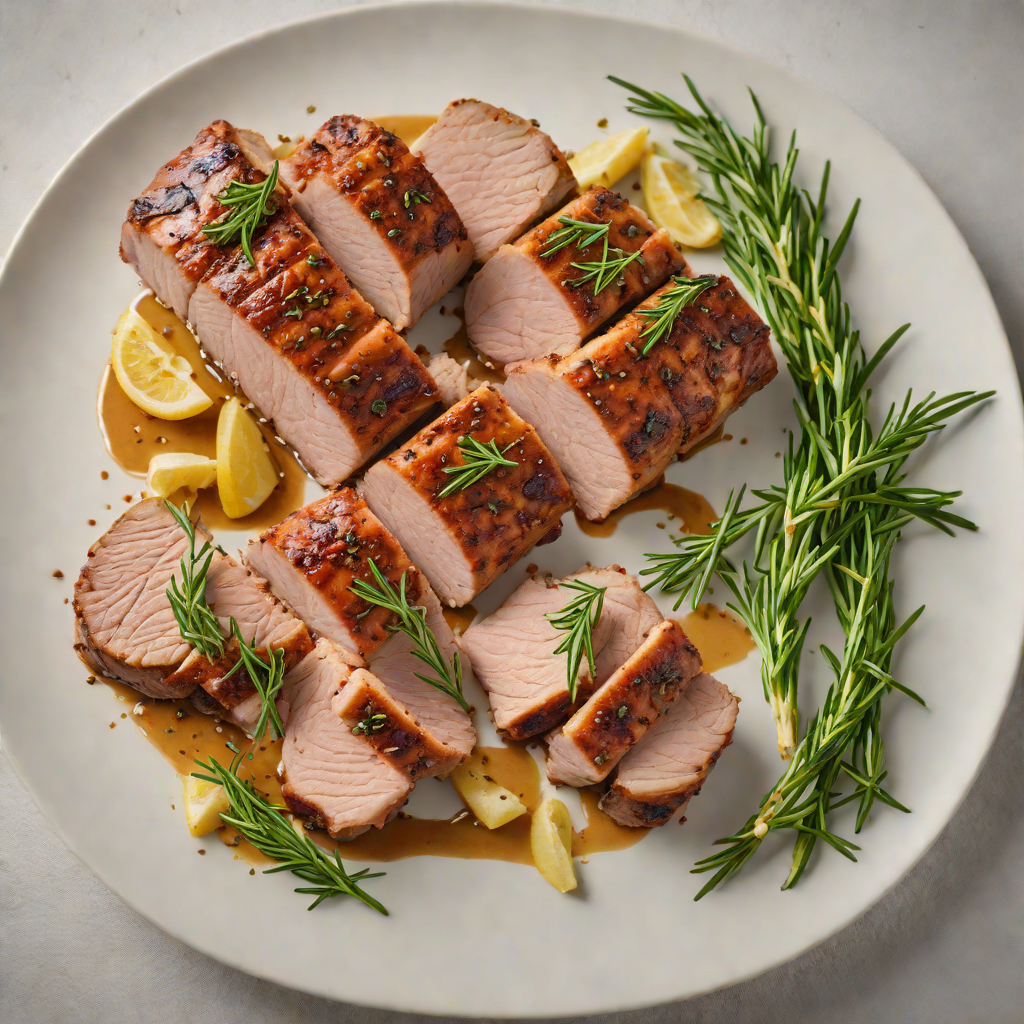 Covert Spice-Rubbed Pork Tenderloin with Garlic and Rosemary