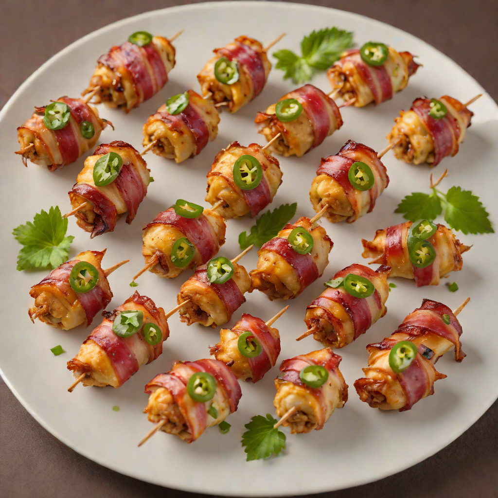 Bacon-Wrapped Jalapeño Chicken Bites