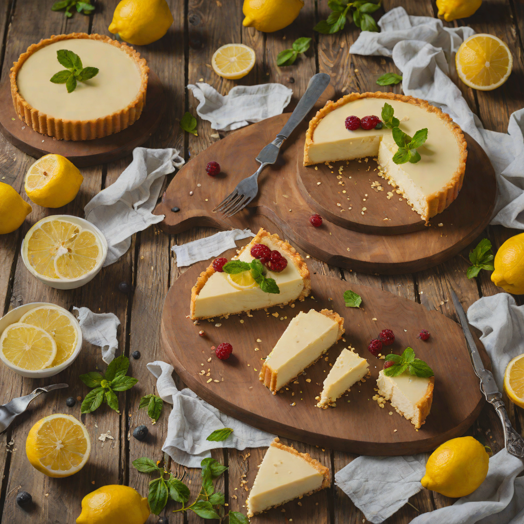 Quick Blender Lemon Ricotta Cheesecake
