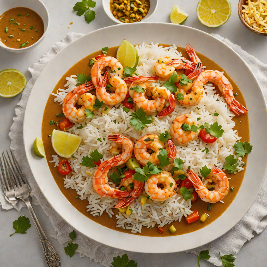 Coconut-Lemongrass Shrimp Curry with Jasmine Rice