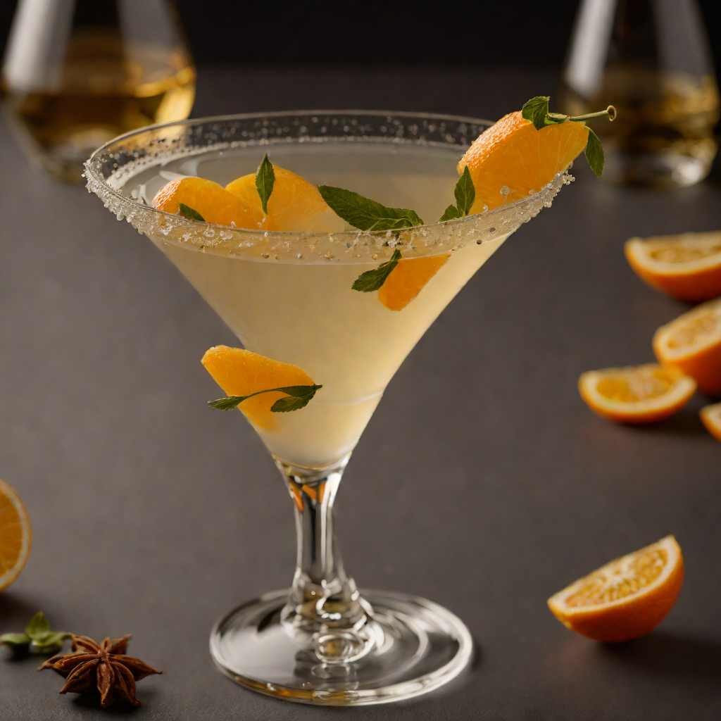 Cardamom-Orange Vodka Martini