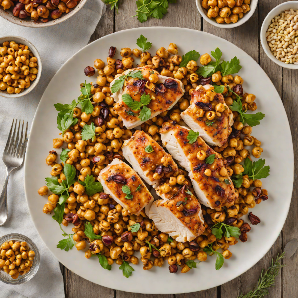 Sheet Pan Cajun-Spiced Chicken with Roasted Chickpeas