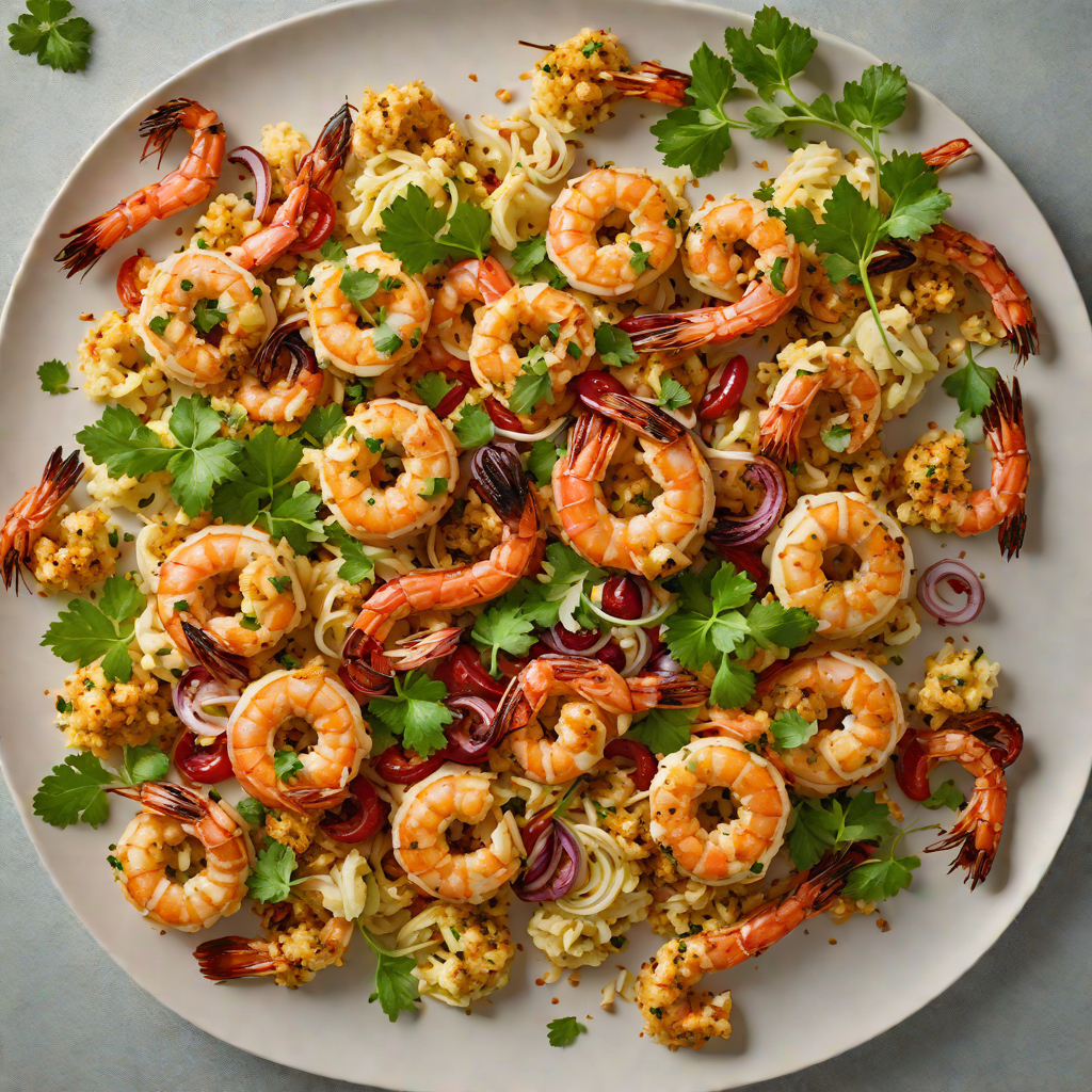 Sheet Pan Harissa-Spiced Shrimp with Roasted Cauliflower