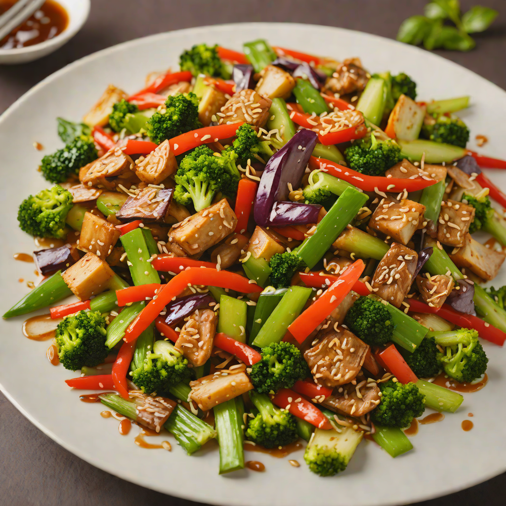 Regional Vegetable Stir-Fry with Ginger-Soy Sauce