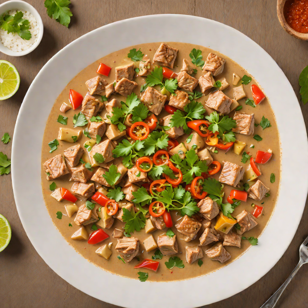 Bicol Express-Style Spicy Pork Stew with Coconut Milk
