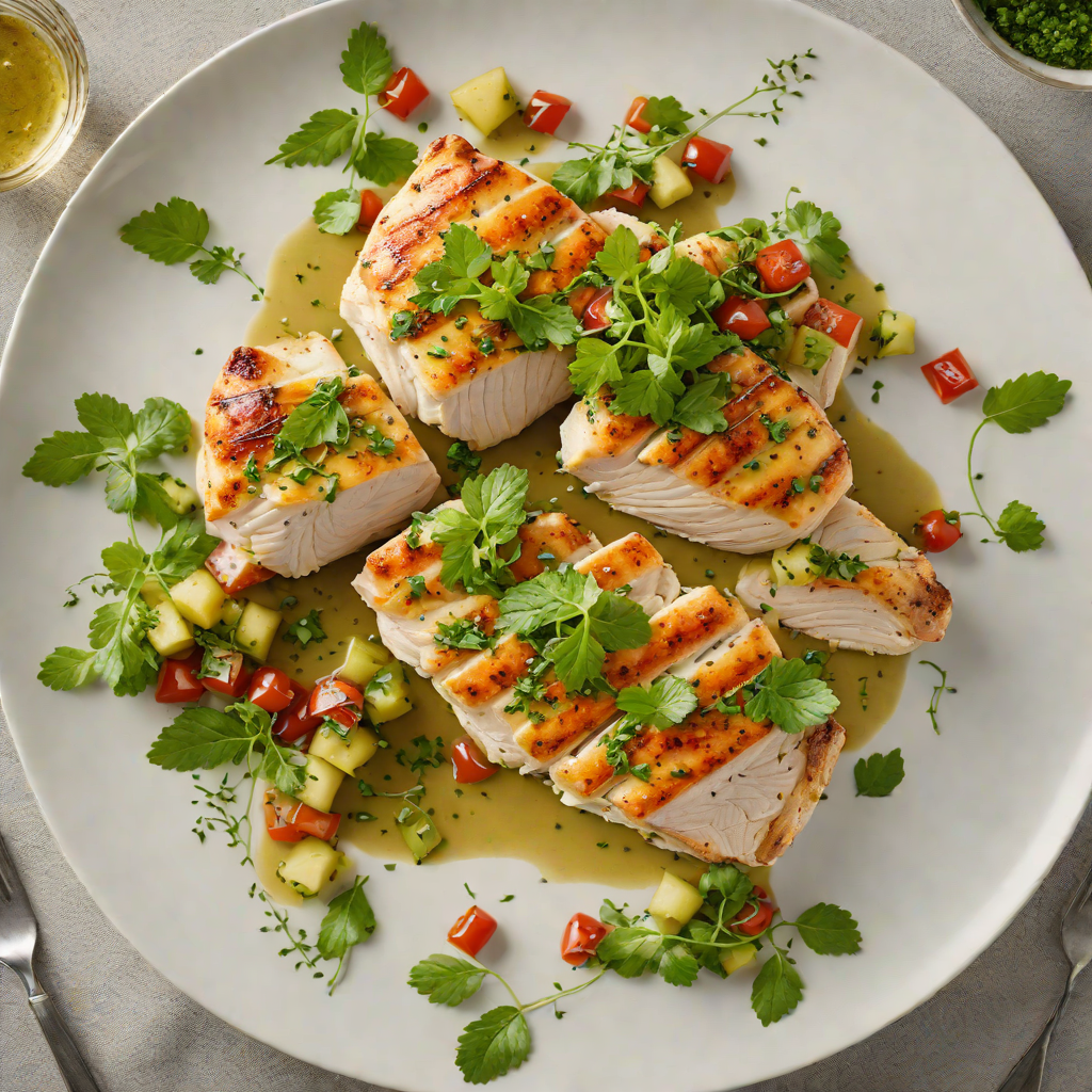 Pan-Seared Chicken with Marlborough Herb Salsa Verde