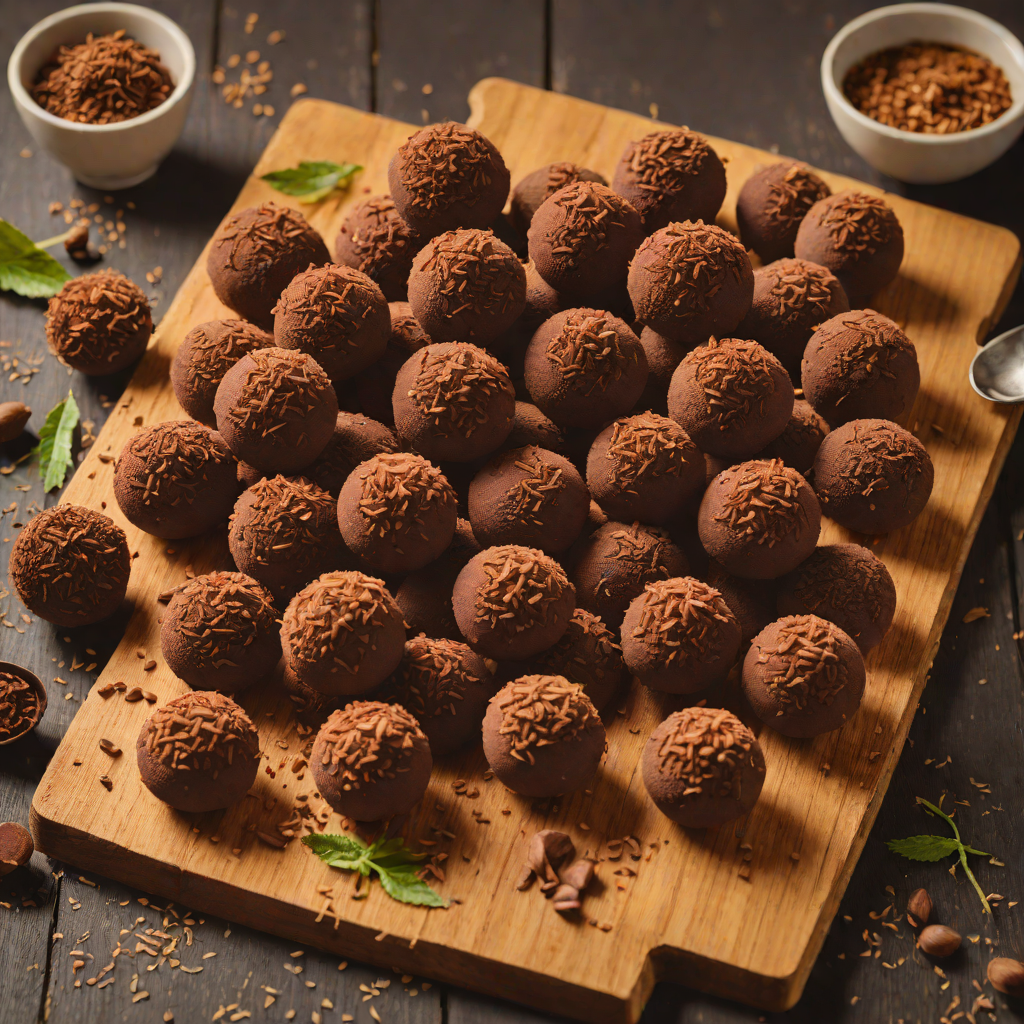 Brazilian Sweet Brigadeiro Chocolate Truffles