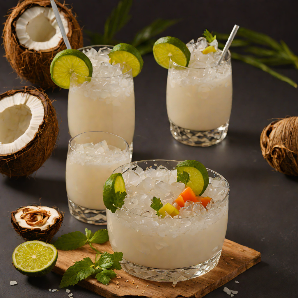 Tropical Spiced Coconut Cooler